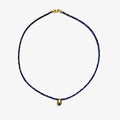 INDIGO TEAR DROP NECKLACE