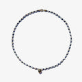 INDIGO PEARL TEARDROP NECKLACE