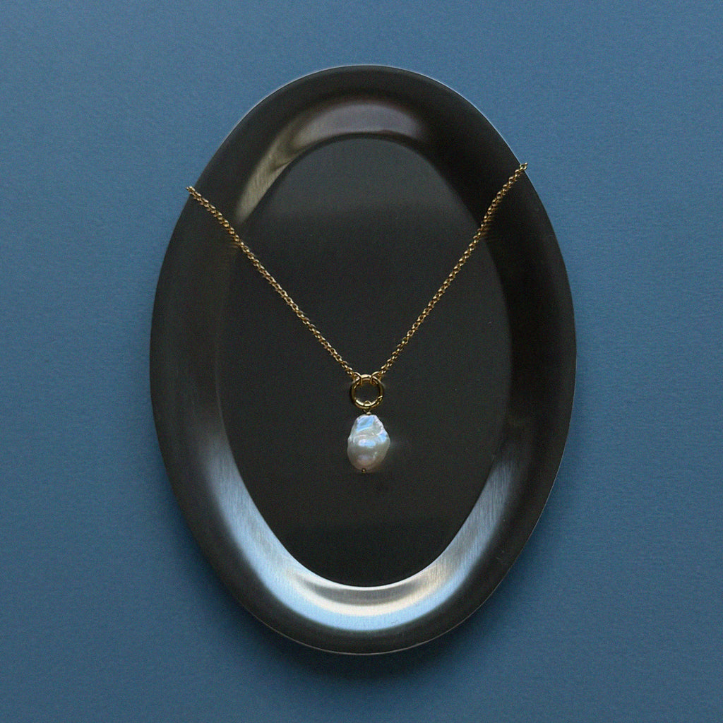 Cloud Baroque Pearl Necklace