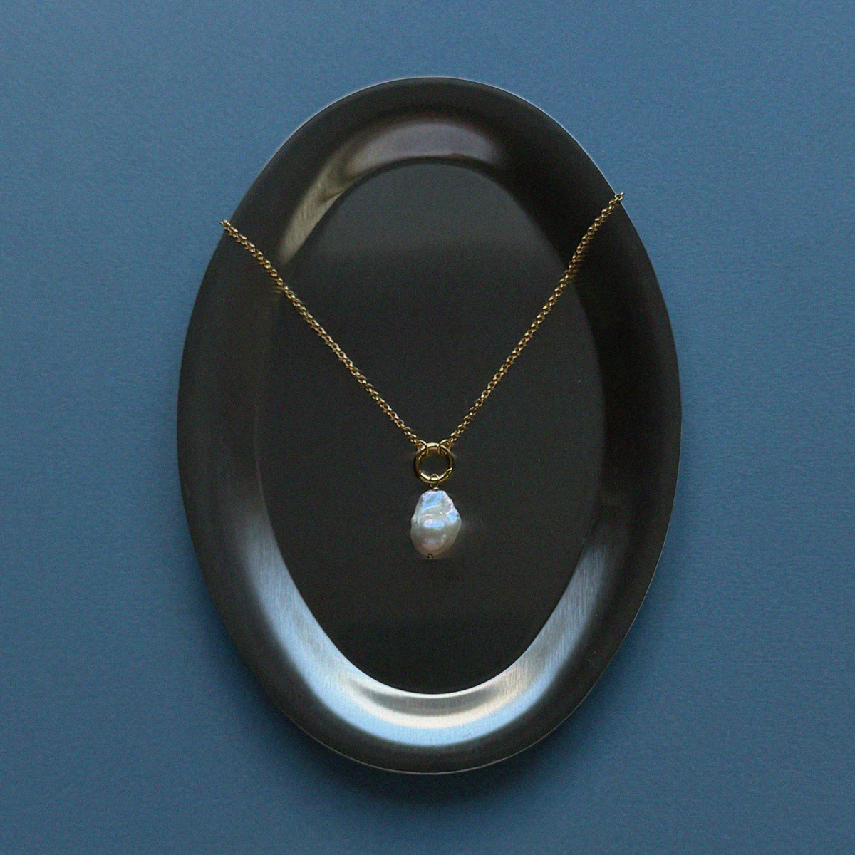 Cloud Baroque Pearl Necklace