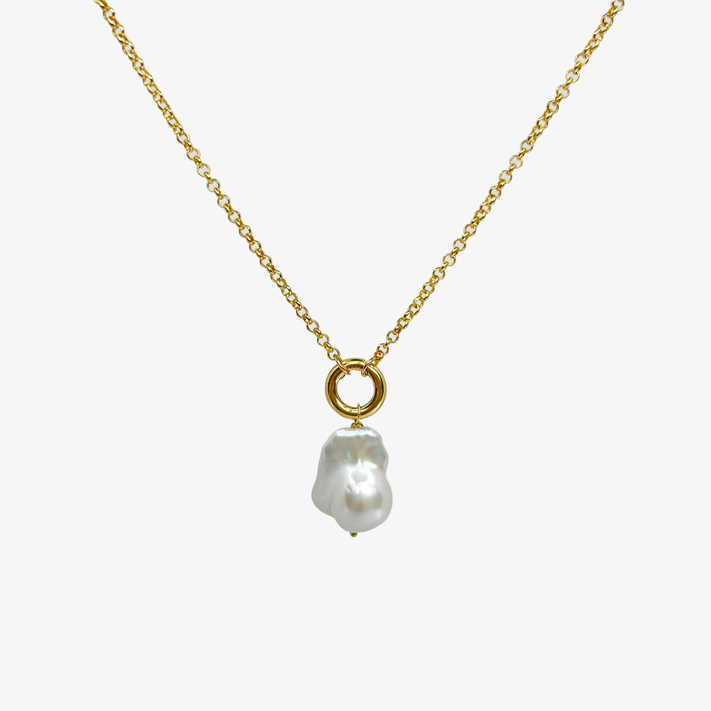 CLOUD BAROQUE PEARL NECKLACE