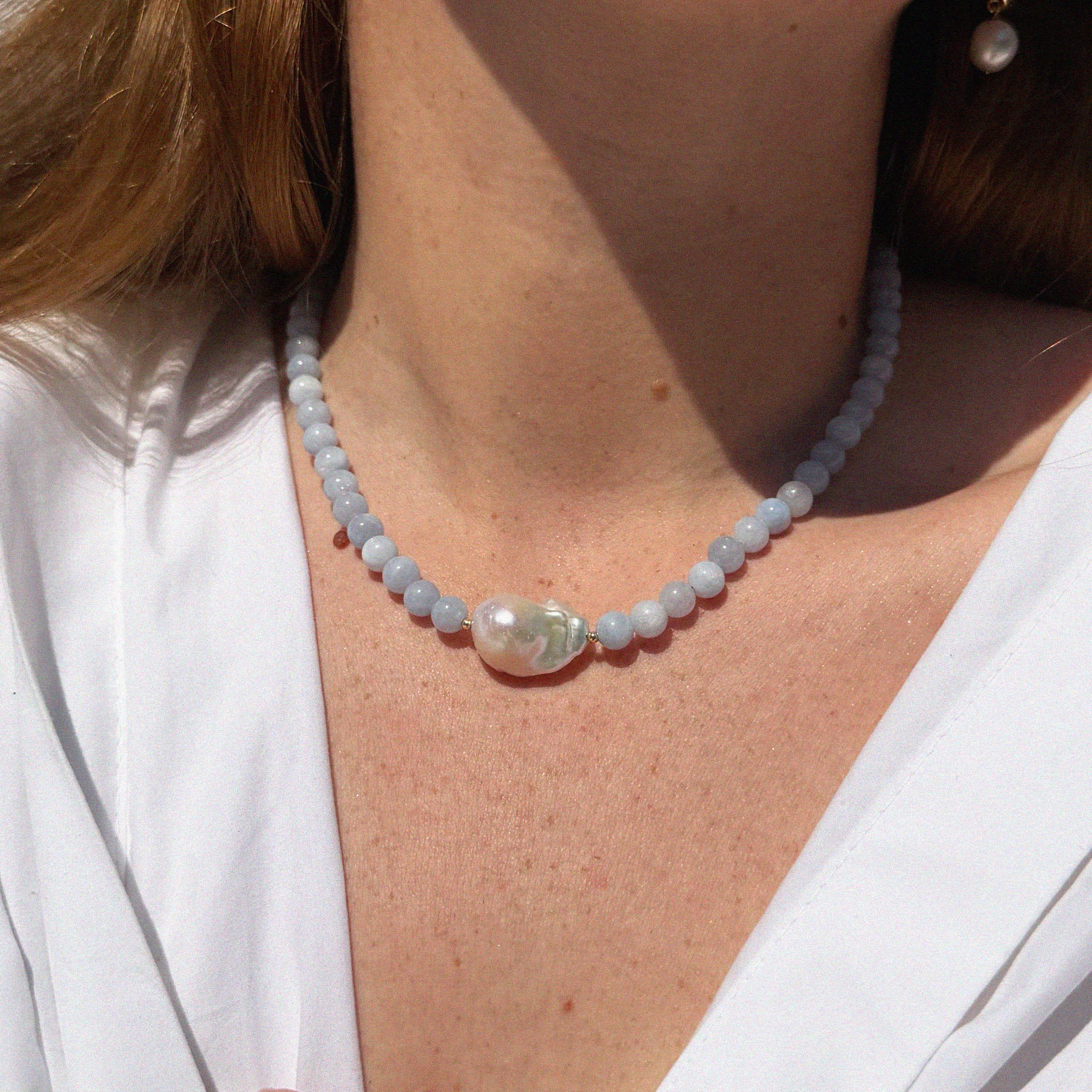 COASTAL TIDE PEARL NECKLACE